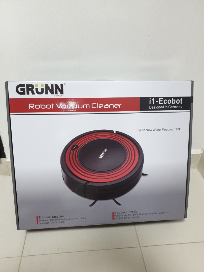 NEW Grunn Robotic Vacuum Cleaner, TV & Home Appliances, Vacuum Cleaner