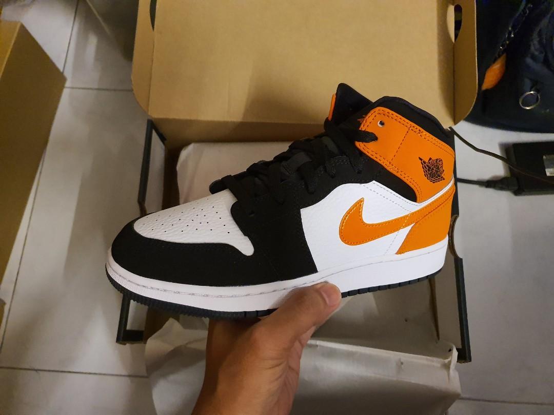Jordan 1 mid shattered sales backboard gs