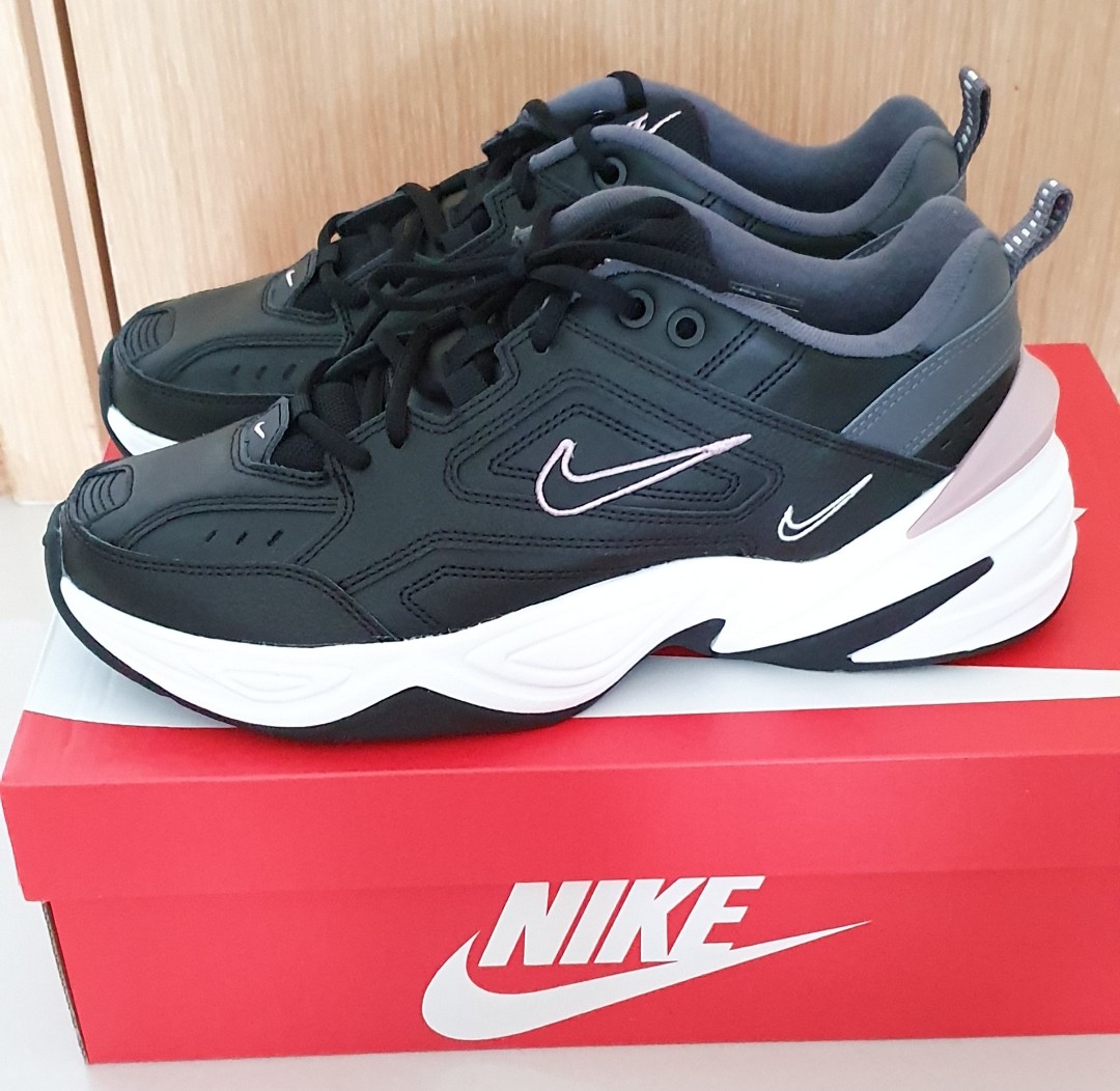 nike tekno black plum