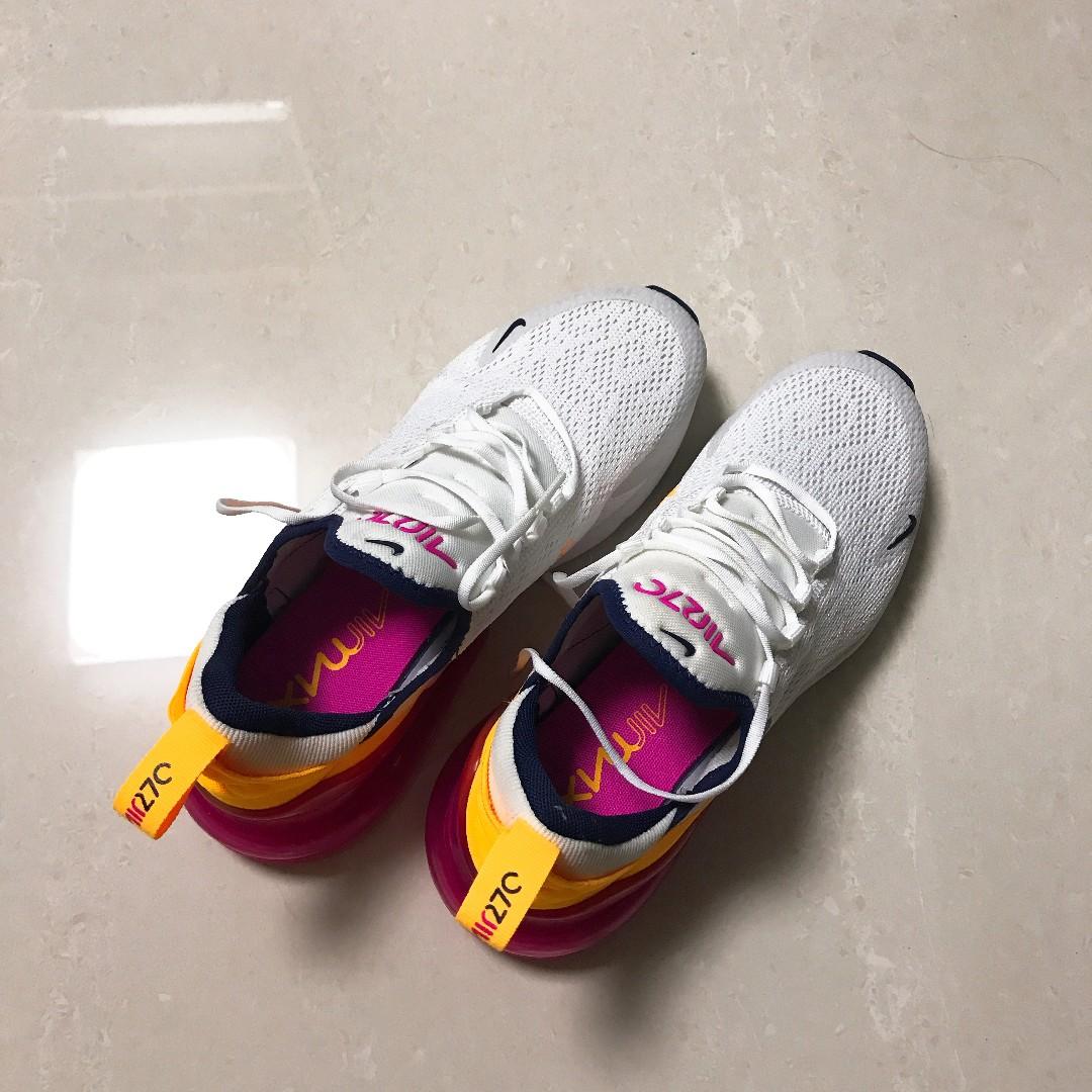 NIKE Women s Air Max 7C Pink and Orange REDUCED PRICE