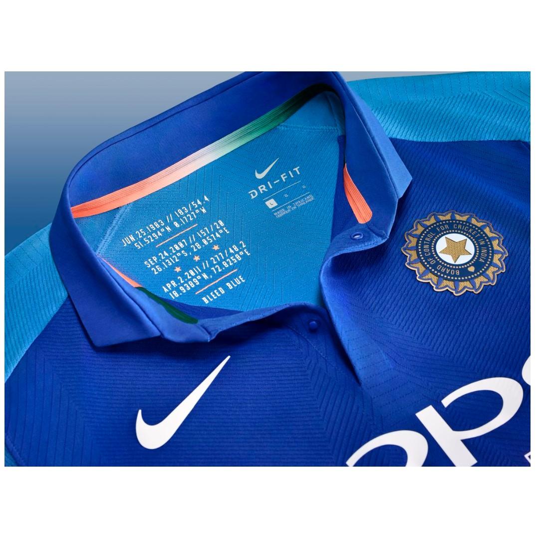nike bcci jersey