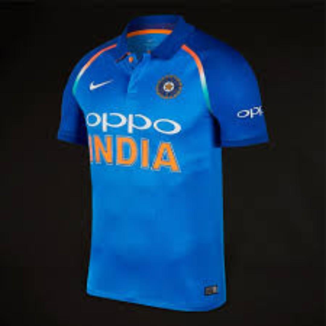 nike bcci jersey