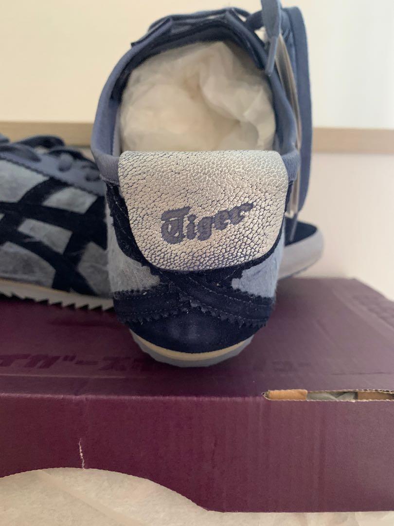 Onitsuka Tiger Mexico 66 Deluxe Blue Bell US 11.5 (Category: Sneakers) located in Singapore. Submitted by marsiwnl (Listing ID 257768091, Image 3). Description: BNDS never worn before Pig skin material ❗️ Bought for 400+,selling for 330 Your gain my loss Slightly negotiable Dm is key 😊.