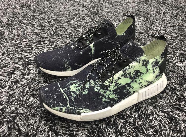 adidas nmd r1 primeknit aero green