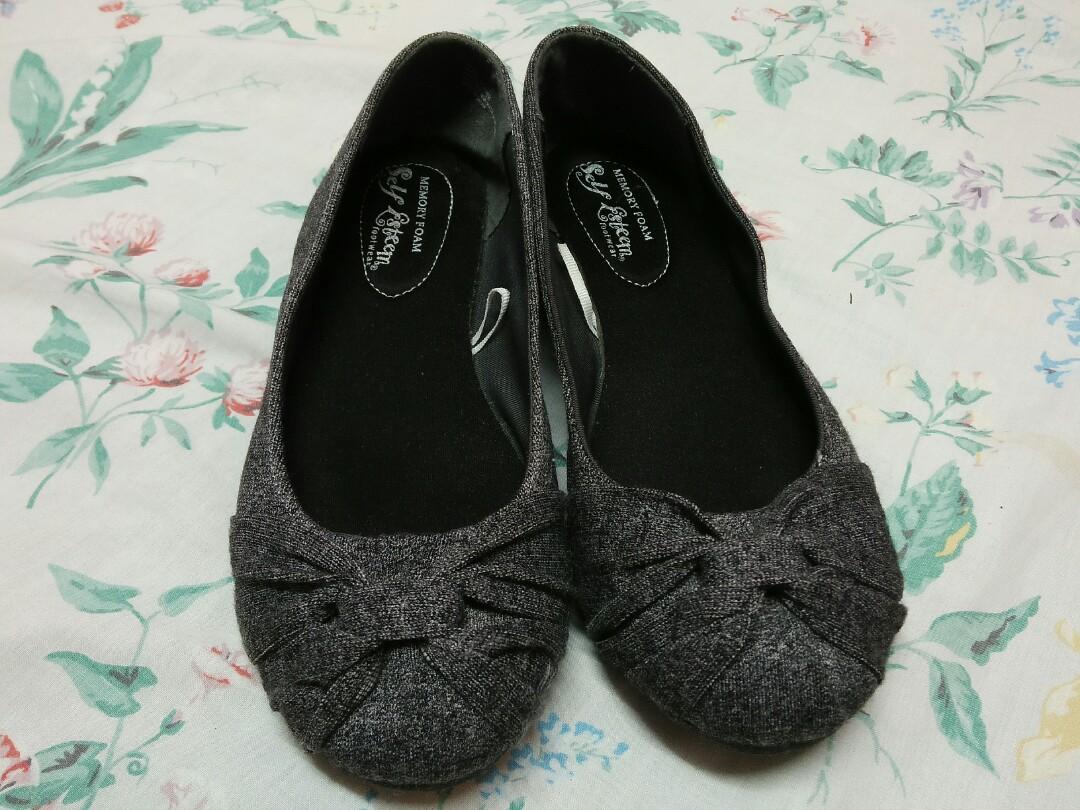 self esteem shoes black flats