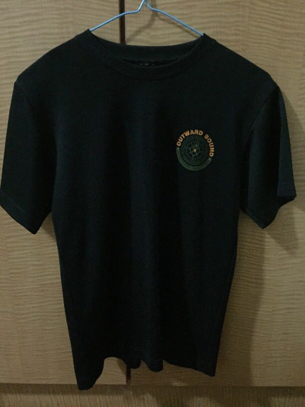 Outward Bound Singapore OBS Dri Fit Black T-shirt, Men's Fashion, Tops ...