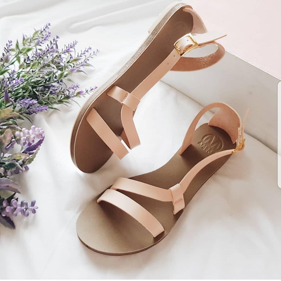 pink colour sandals