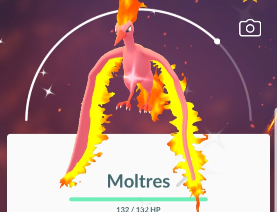 Pokemon #2146 Shiny-Moltres Shiny Picture - For Pokemon Go Players