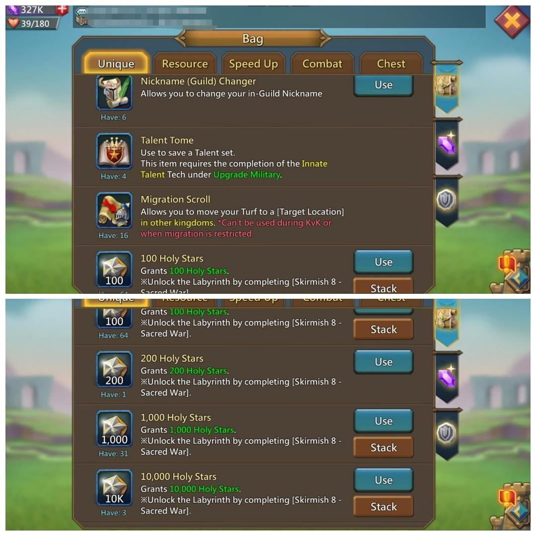 How to Get Holy Stars in Lords Mobile