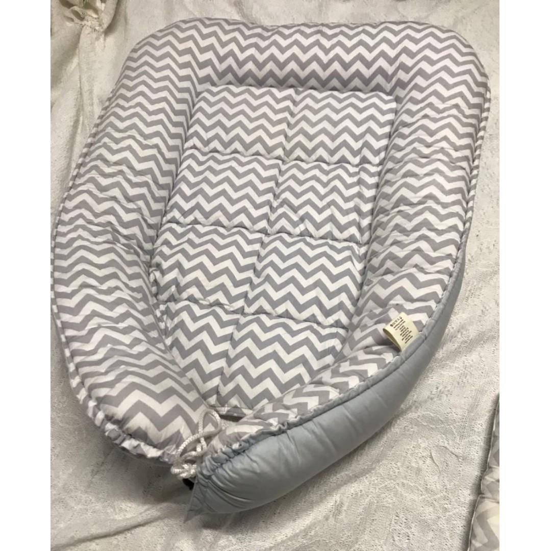 grey baby cots