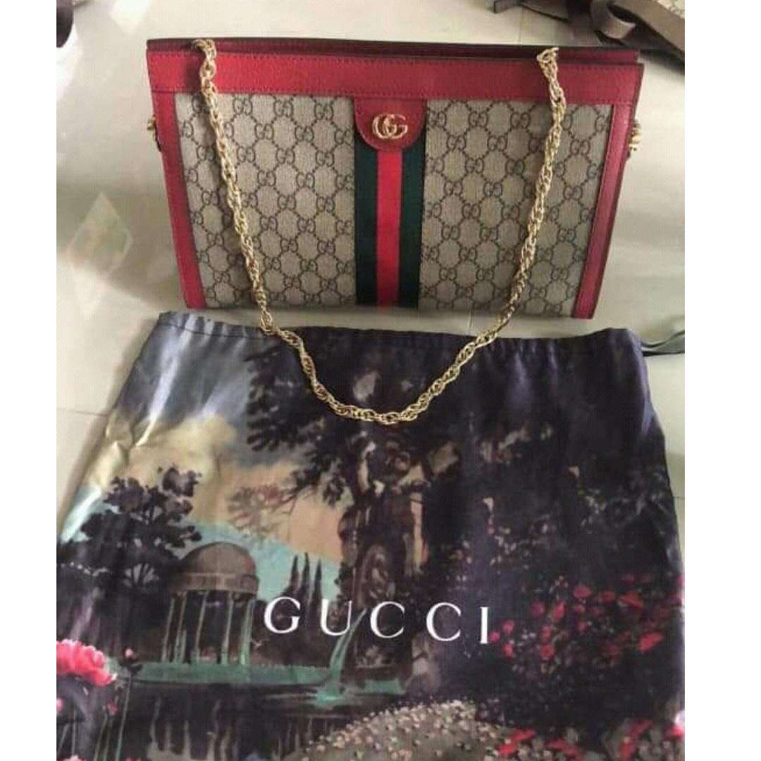 gucci chain tote bag