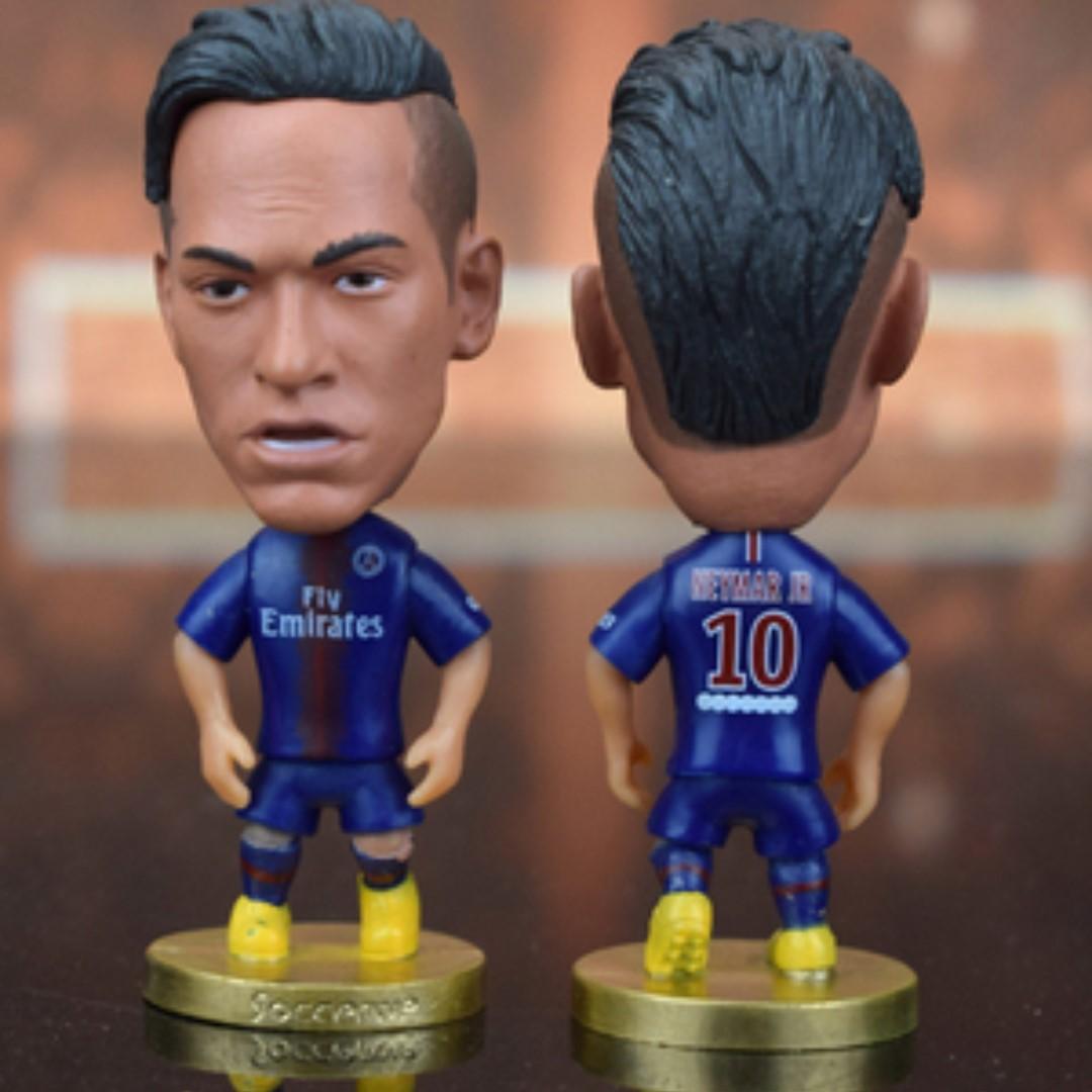 PSG Neymar JR Football Figurine Toy Soccerwe Kodoto, Toys ...