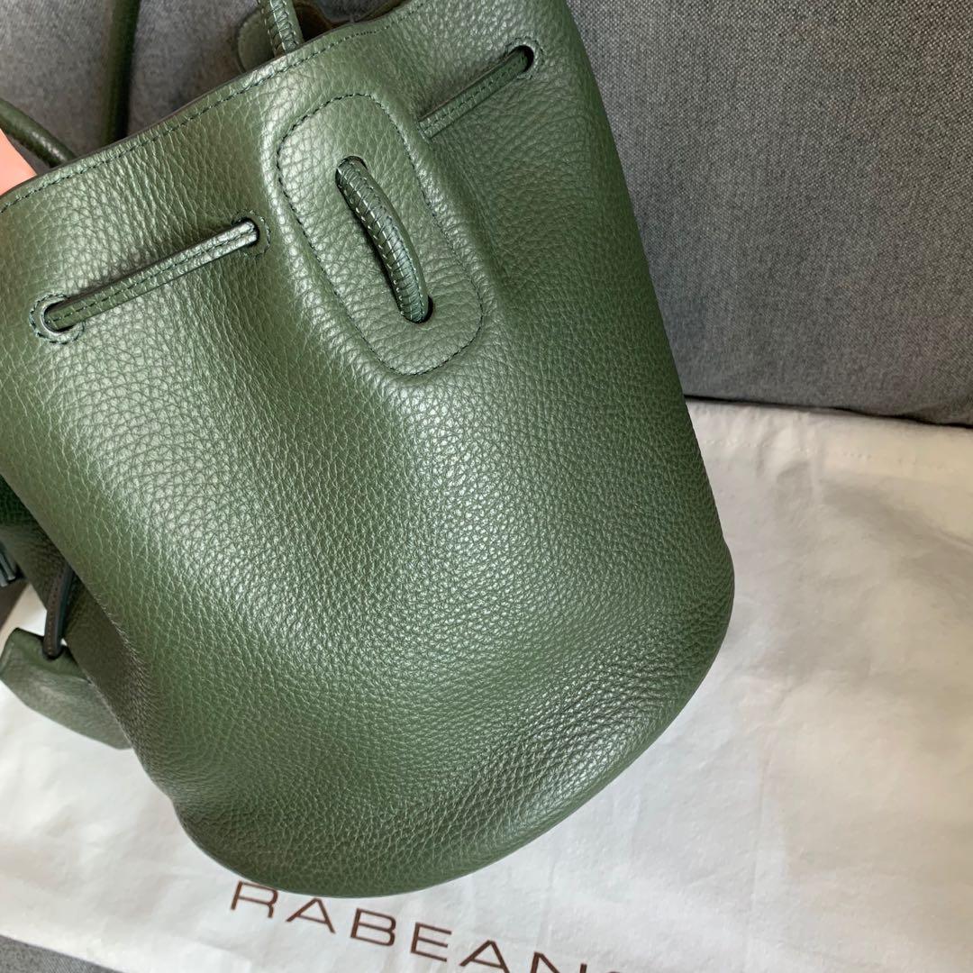 olive green bucket bag