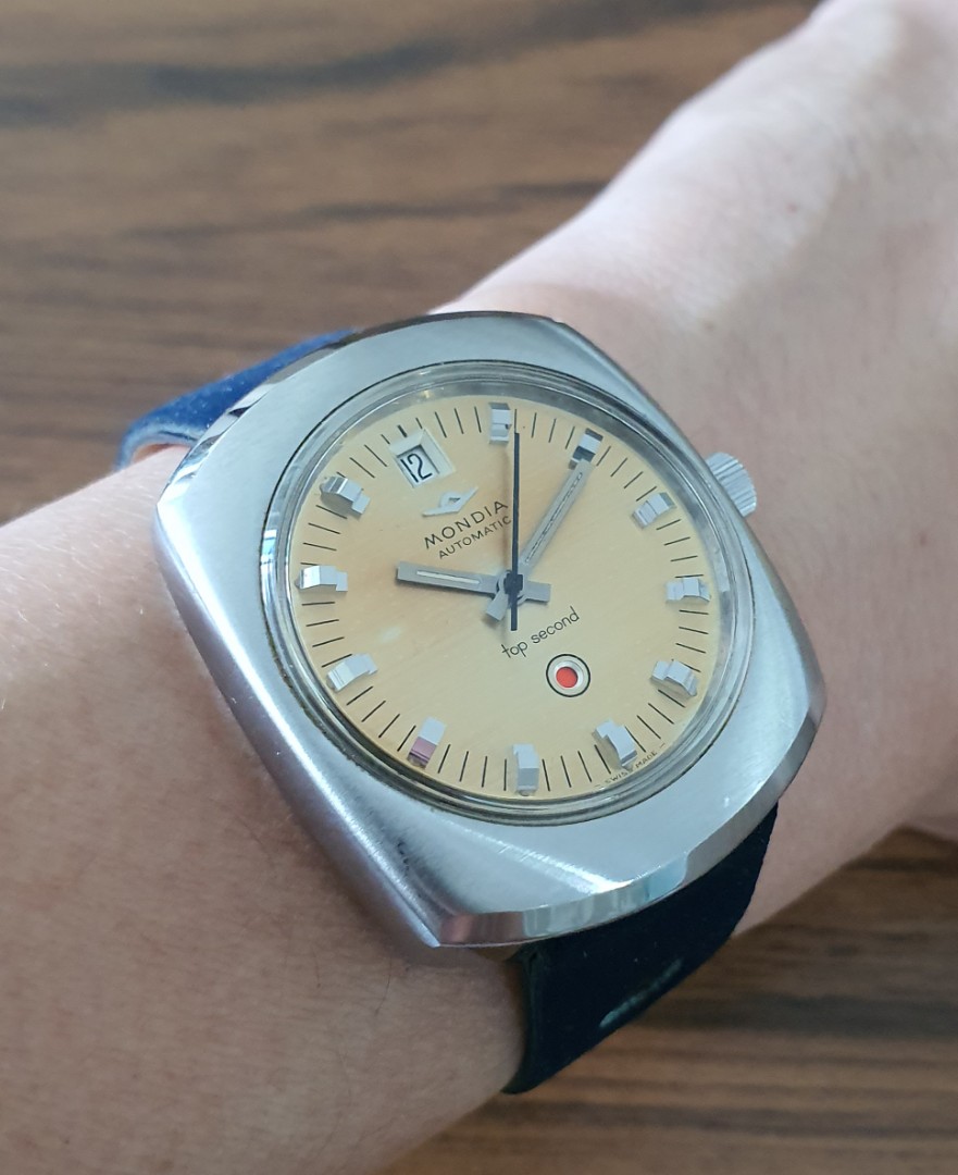 Mondia top second clearance watch