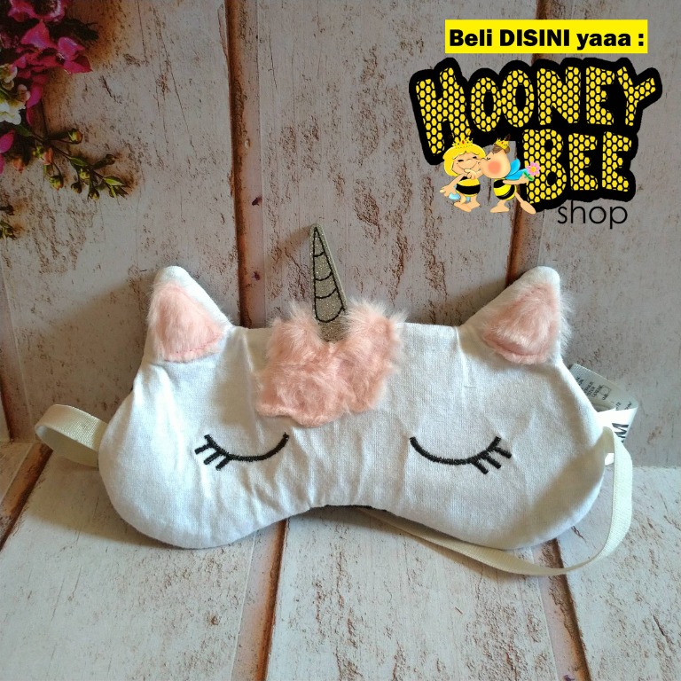 Sale Original H M Eye Mask Hnm Penutup Mata Tidur Unicorn