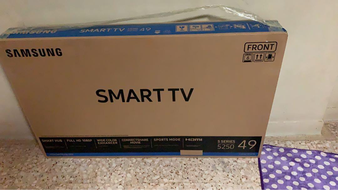 Samsung smart tv box, TV & Home Appliances, TV & Entertainment, TV on