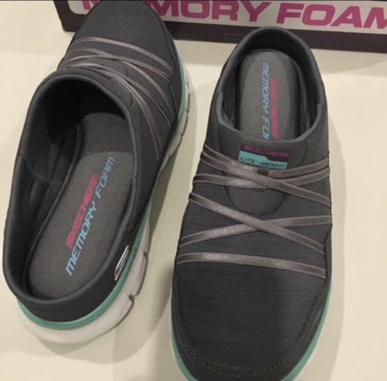 skechers open back shoes