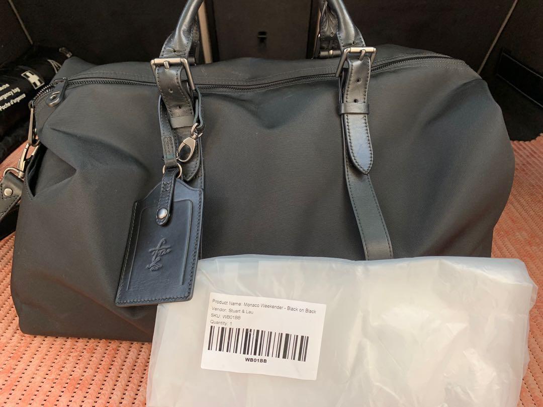 Stuart Lau Monaco Weekender Black