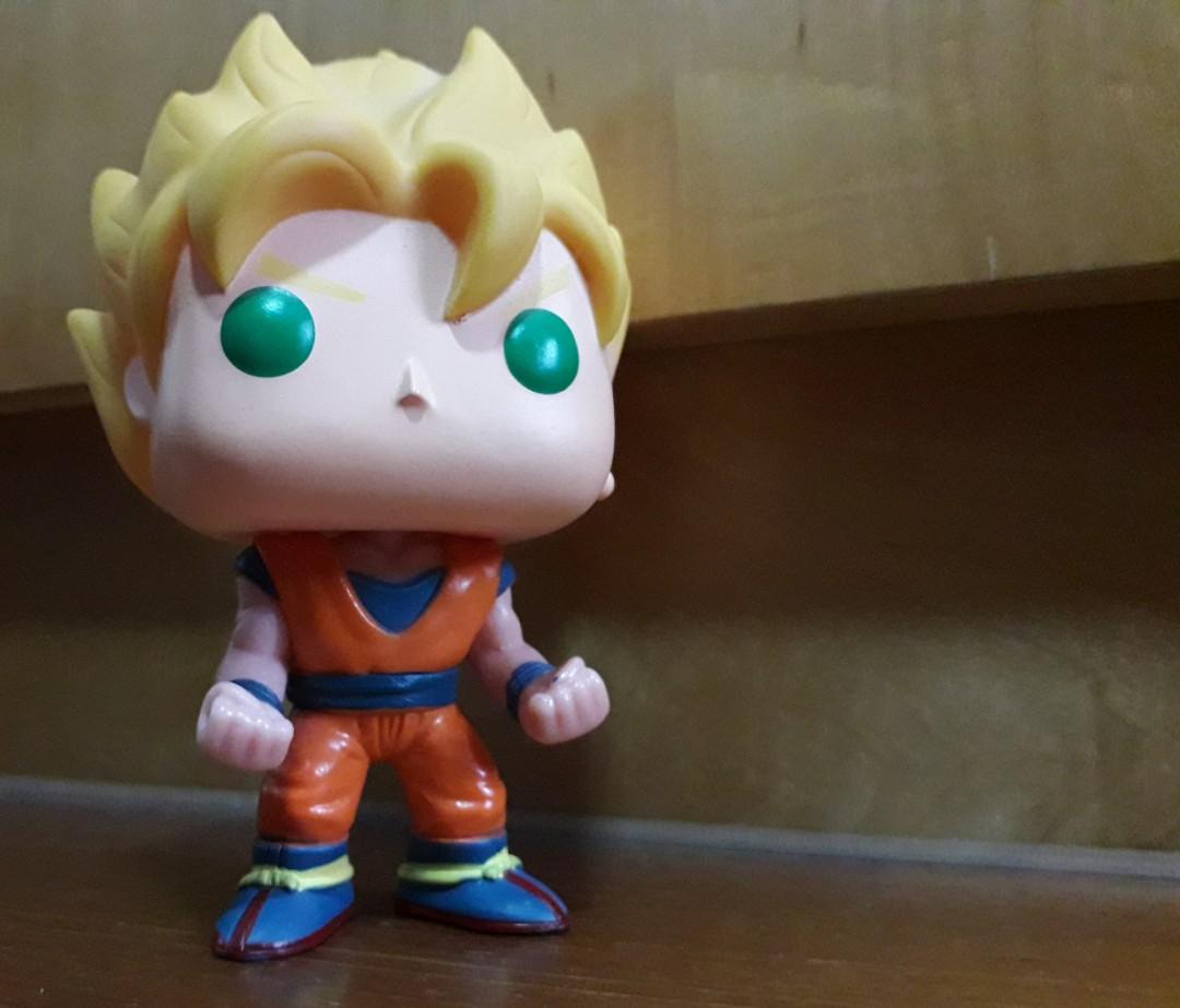 Super Saiyan Goku Pop Vinyl Figure Toys Games Bricks