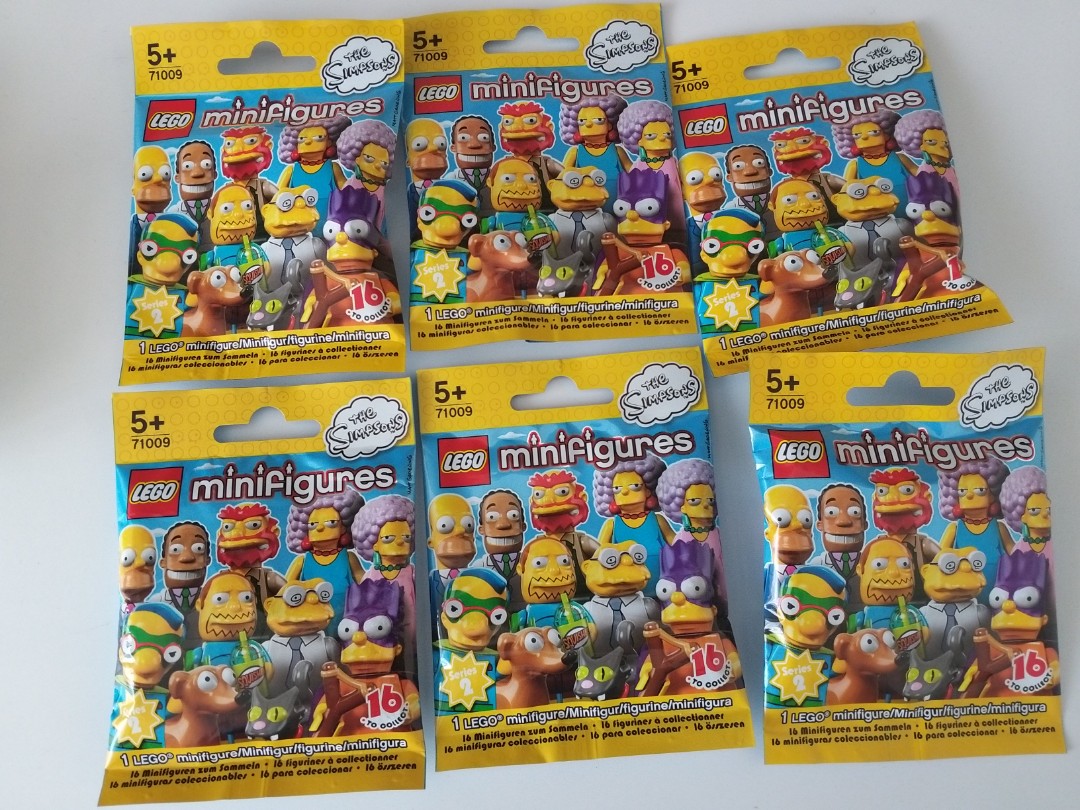 Simpsons lego deals blind bags