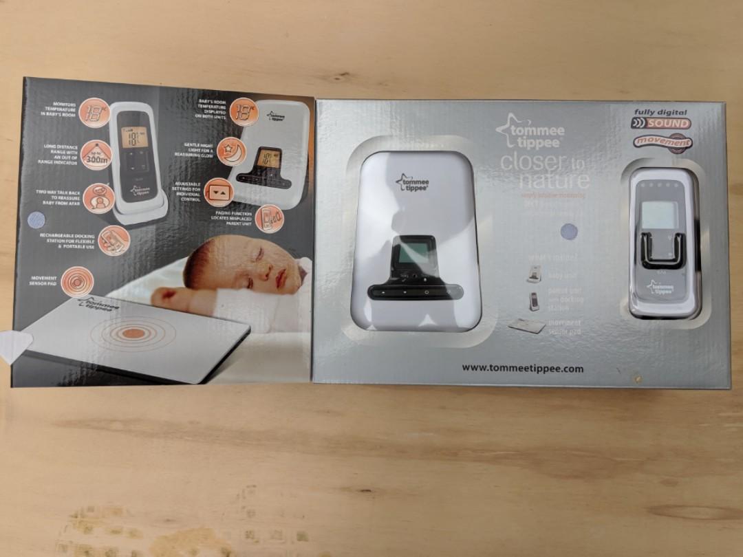 tommee tippee digital sound and movement monitor