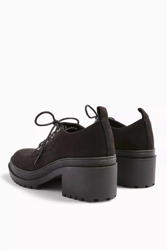 TOPSHOP Arti Black Lace Up Heels Women s Fashion Footwear Heels