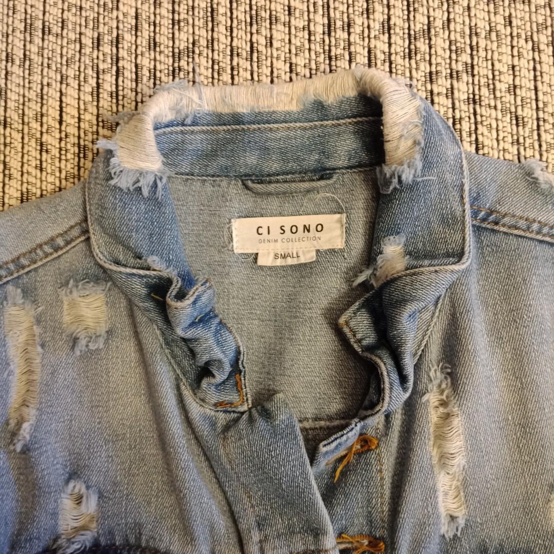 Ci sono denim hotsell collection jean jacket