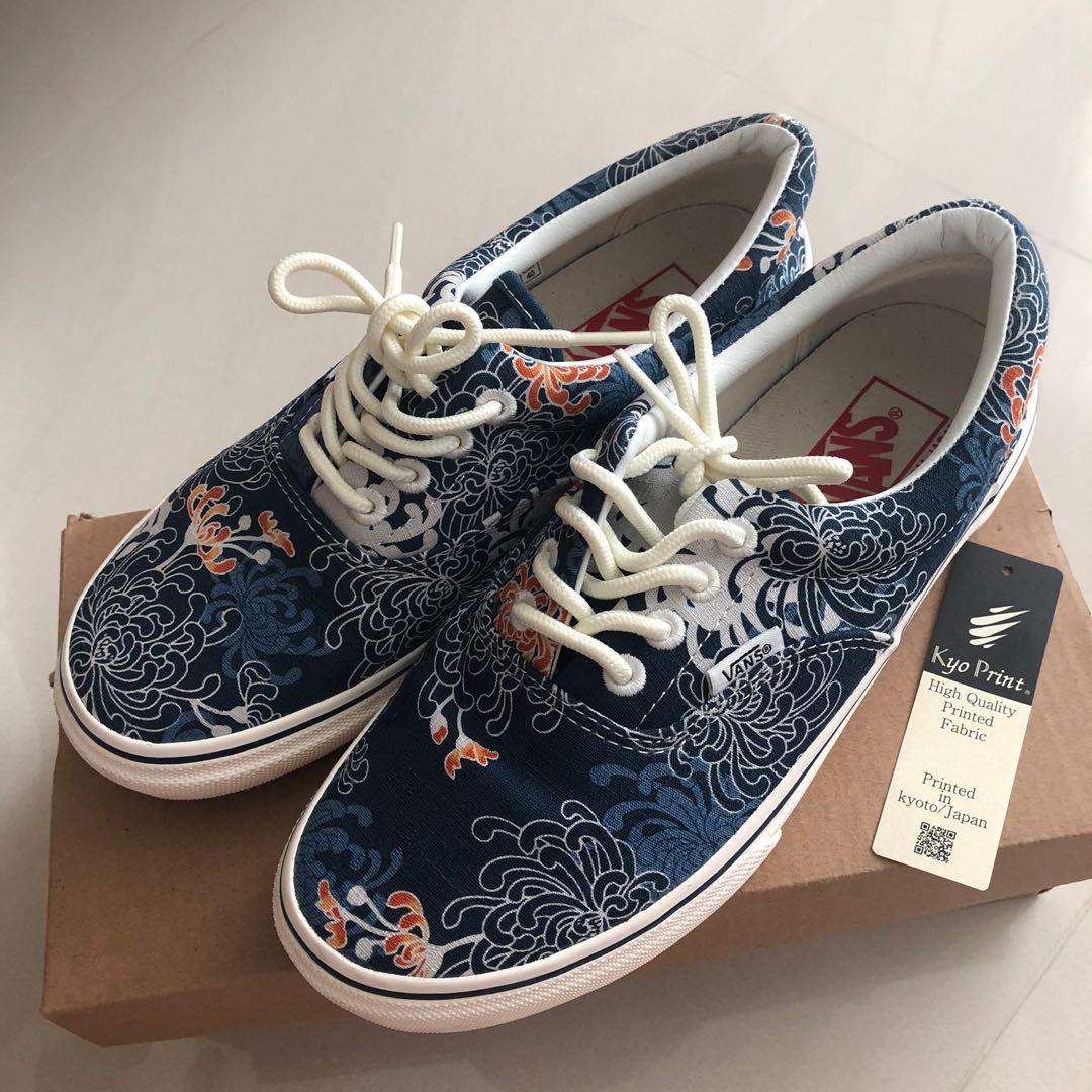 Bevægelig Daggry Komprimere Vans Japanese Fabric Kyo Print (LIMITED EDITION), Men's Fashion, Footwear,  Sneakers on Carousell
