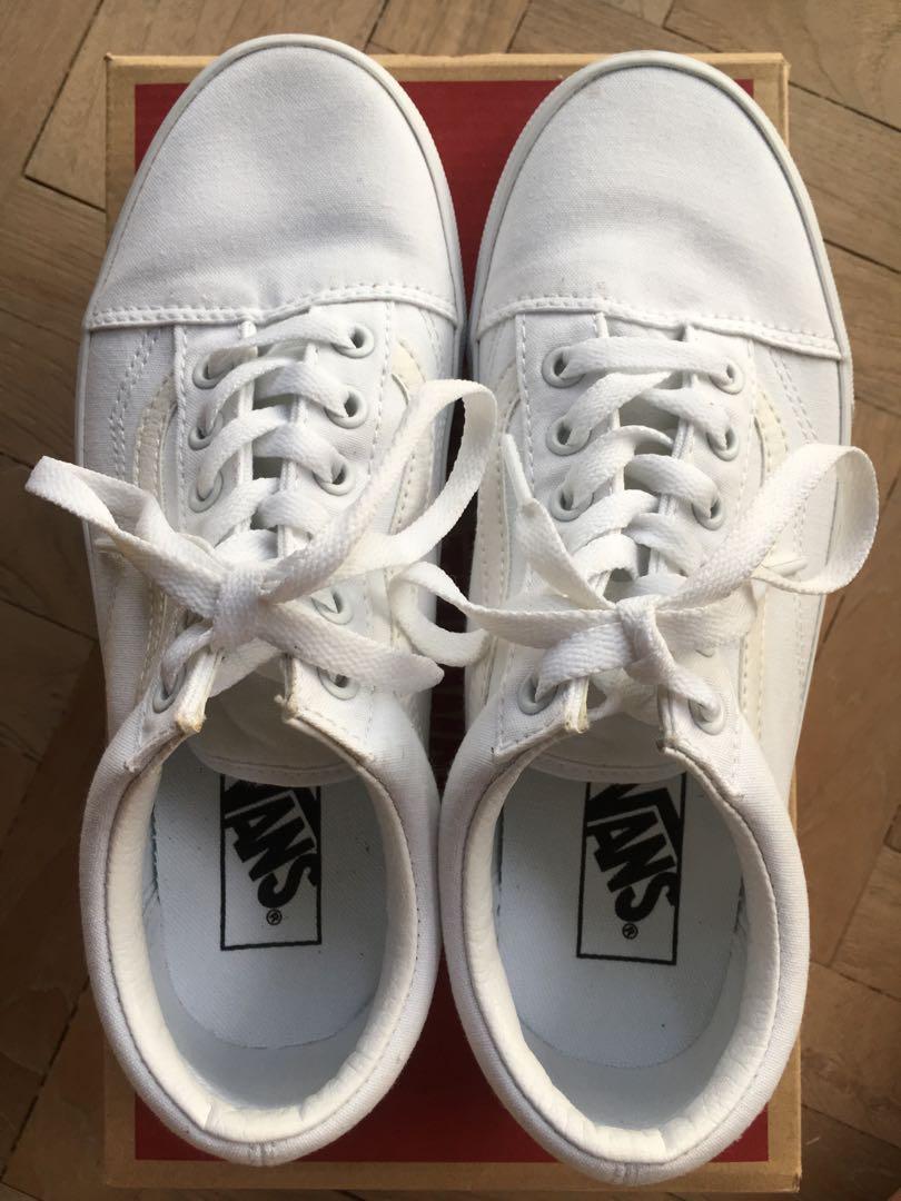 All white vans tumblr online