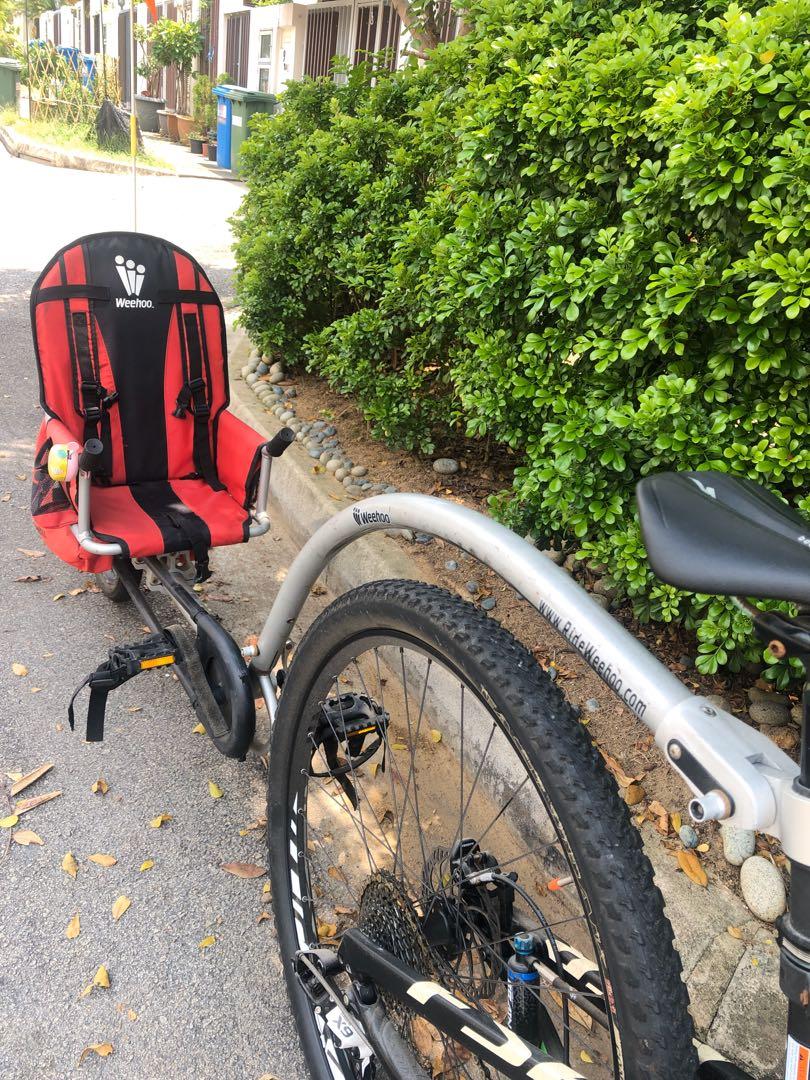 Weehoo bike hotsell trailer used craigslist