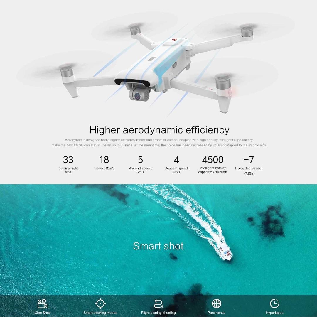 Xiaomi Fimi X8 SE Foldable Drone Better and Cheaper than Mavic Series 5KM range 30Min Flight Time Photography Drones on Carousell