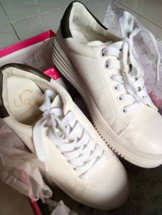 White sneaker