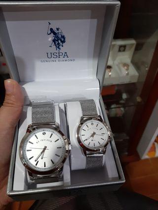uspa genuine diamond watch