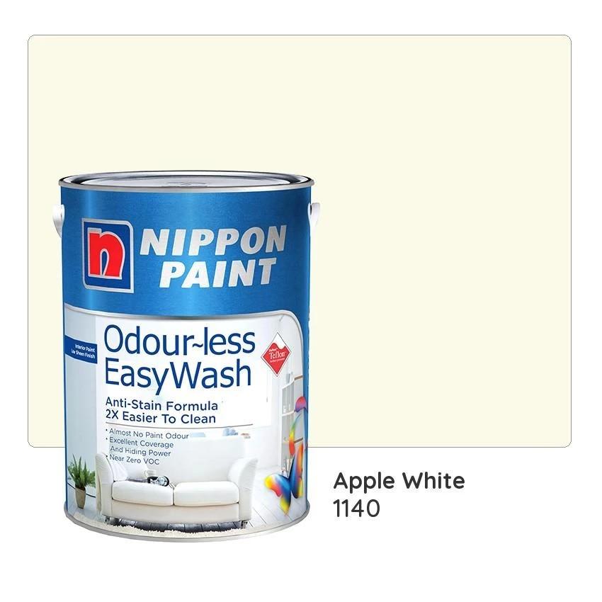 4 in 1 Nippon Paint in Apple White, Everything Else on Carousell