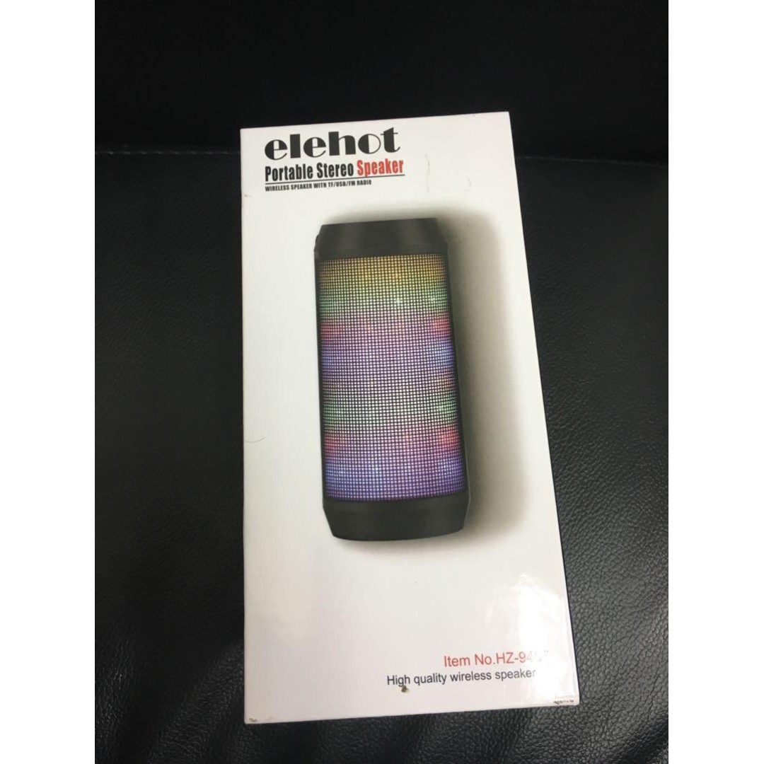 elehot portable stereo speaker