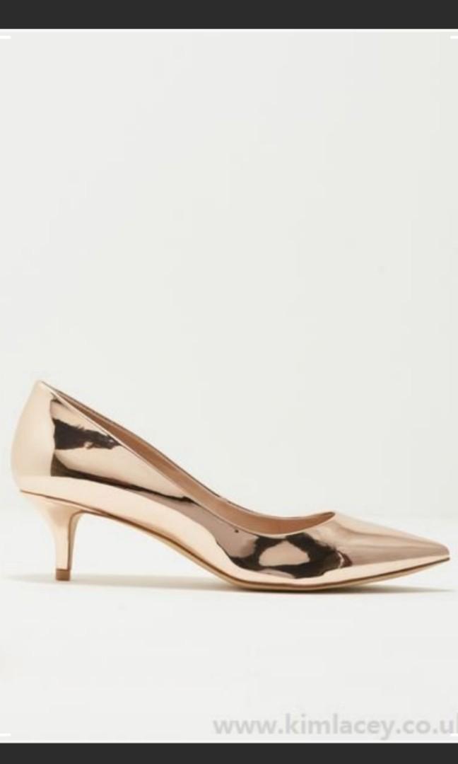 rose gold shoes aldo