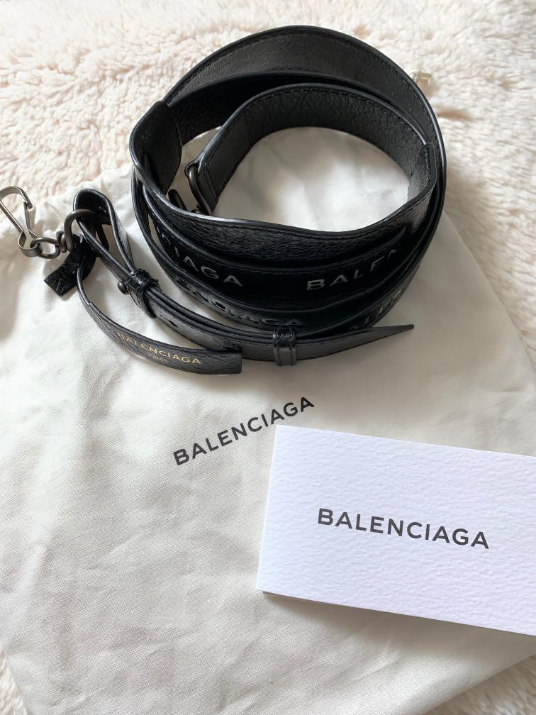 balenciaga classic logo strap