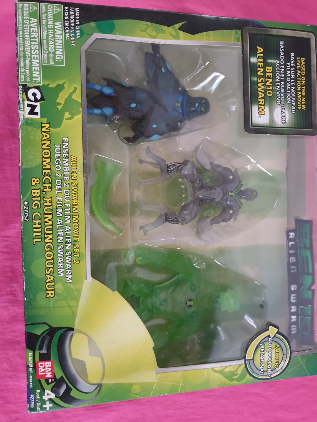 Ben 10 Alien Swarm Movie Set 2 Nanomech Humungousaur Big Chill Hobbies Toys Toys Games On Carousell