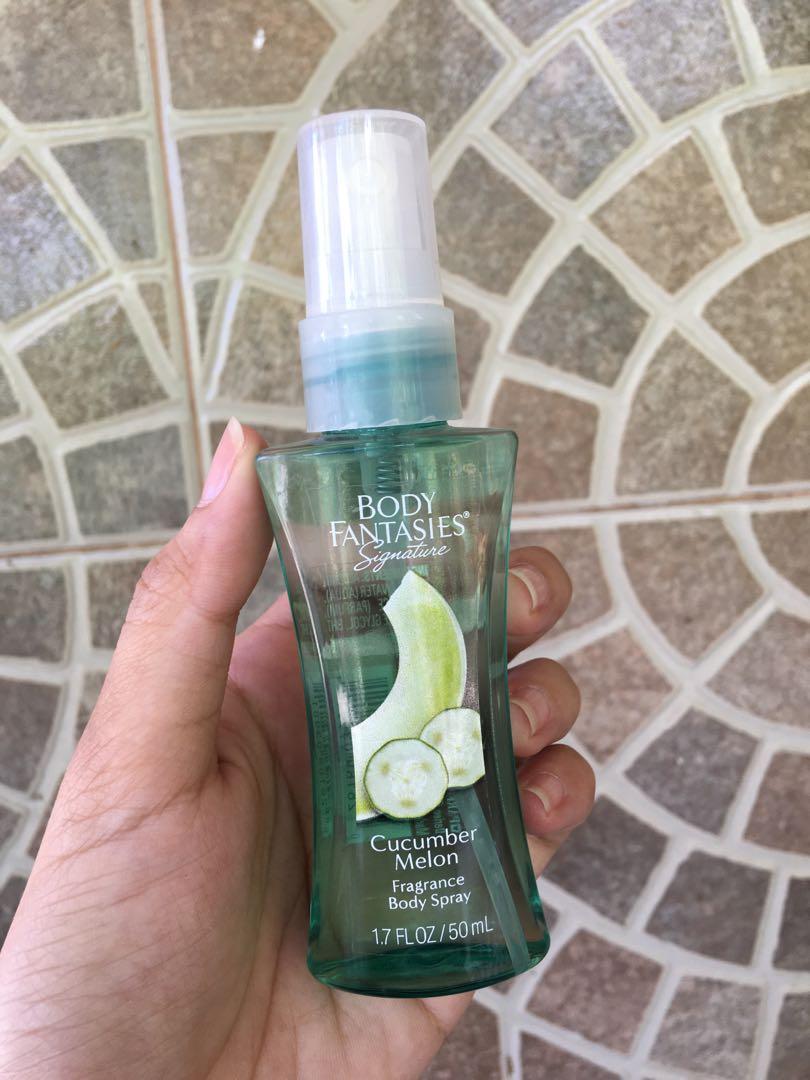 Body fantasy body hotsell spray cucumber melon