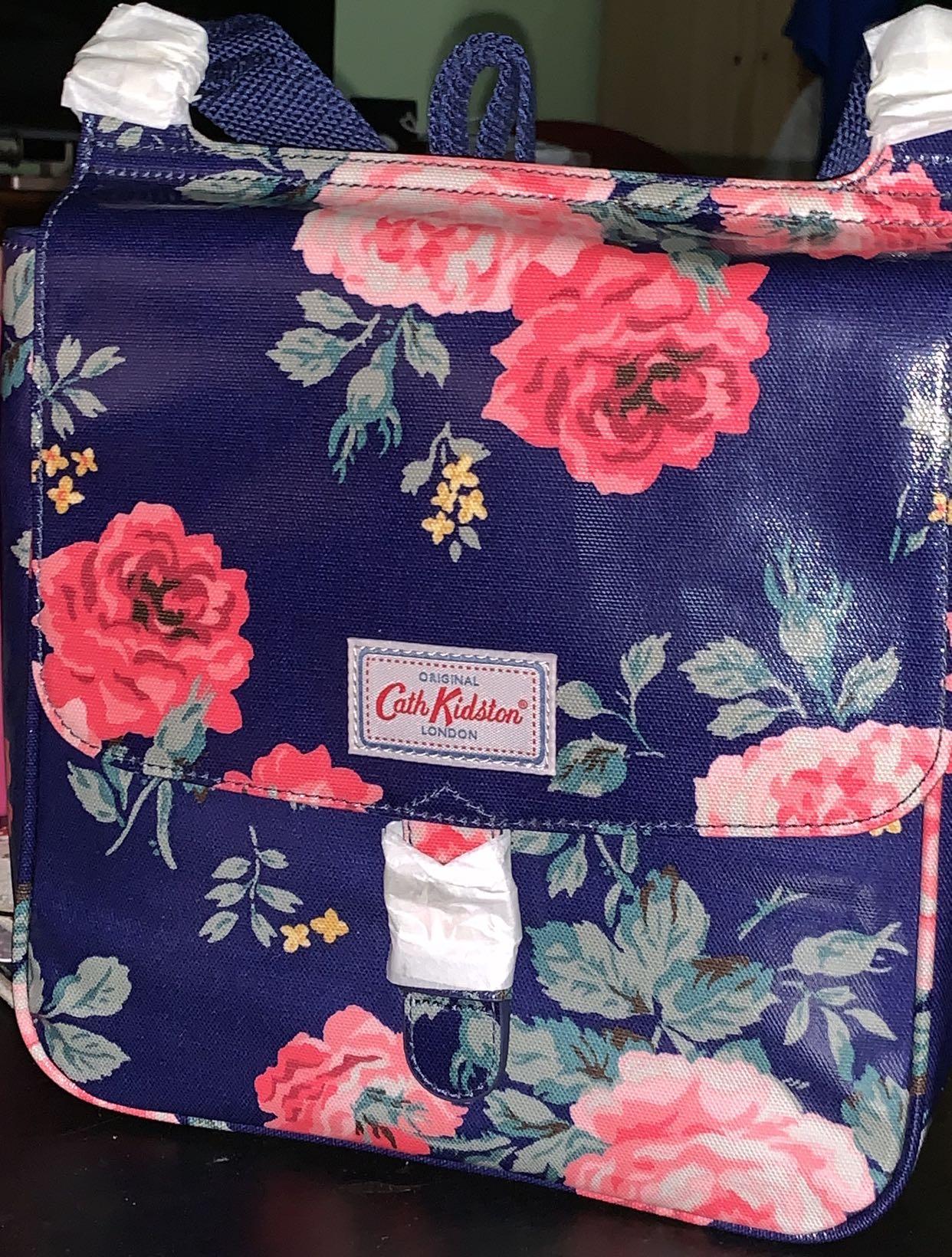 Cath kidston tab saddle top bag