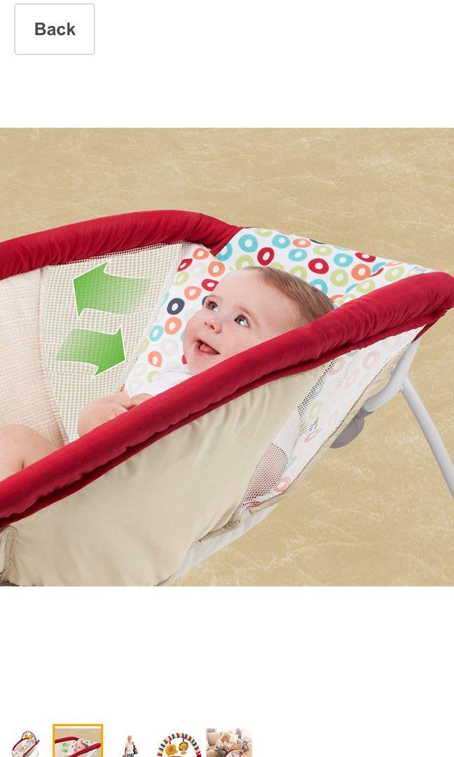 Bright stars Rock n lounge Elevated rocker, Babies & Kids, Baby Nursery