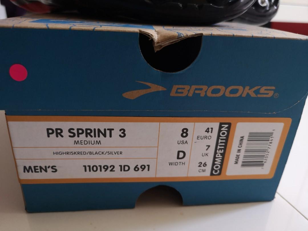 brooks pr sprint 3