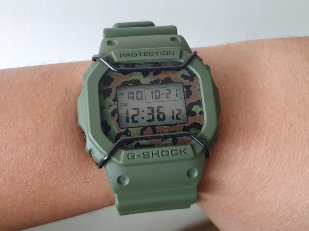 Casio dw 5600 green shop
