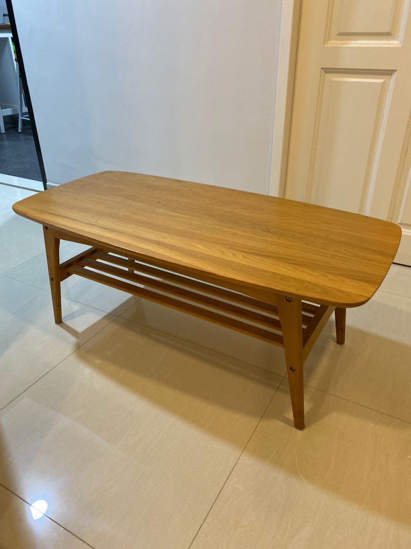 Coffee Table Solid Wood With Laminate Table Top Furniture Tables