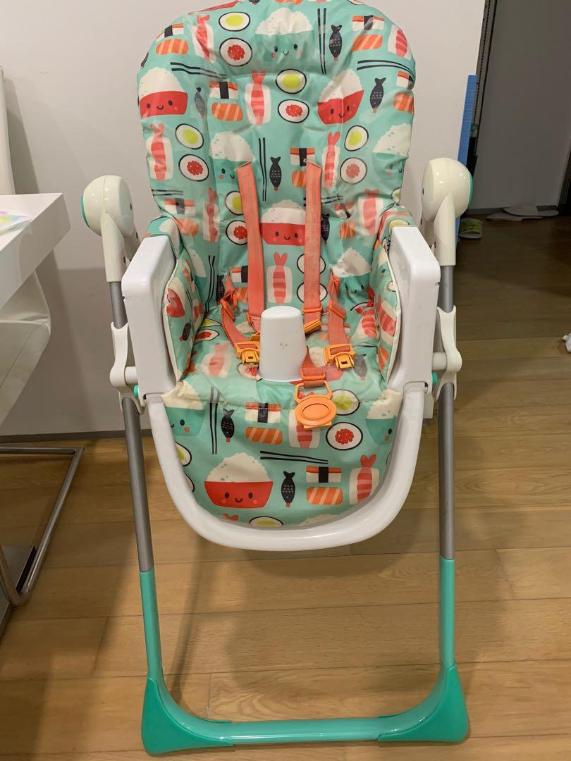 Cosatto high chair straps clearance