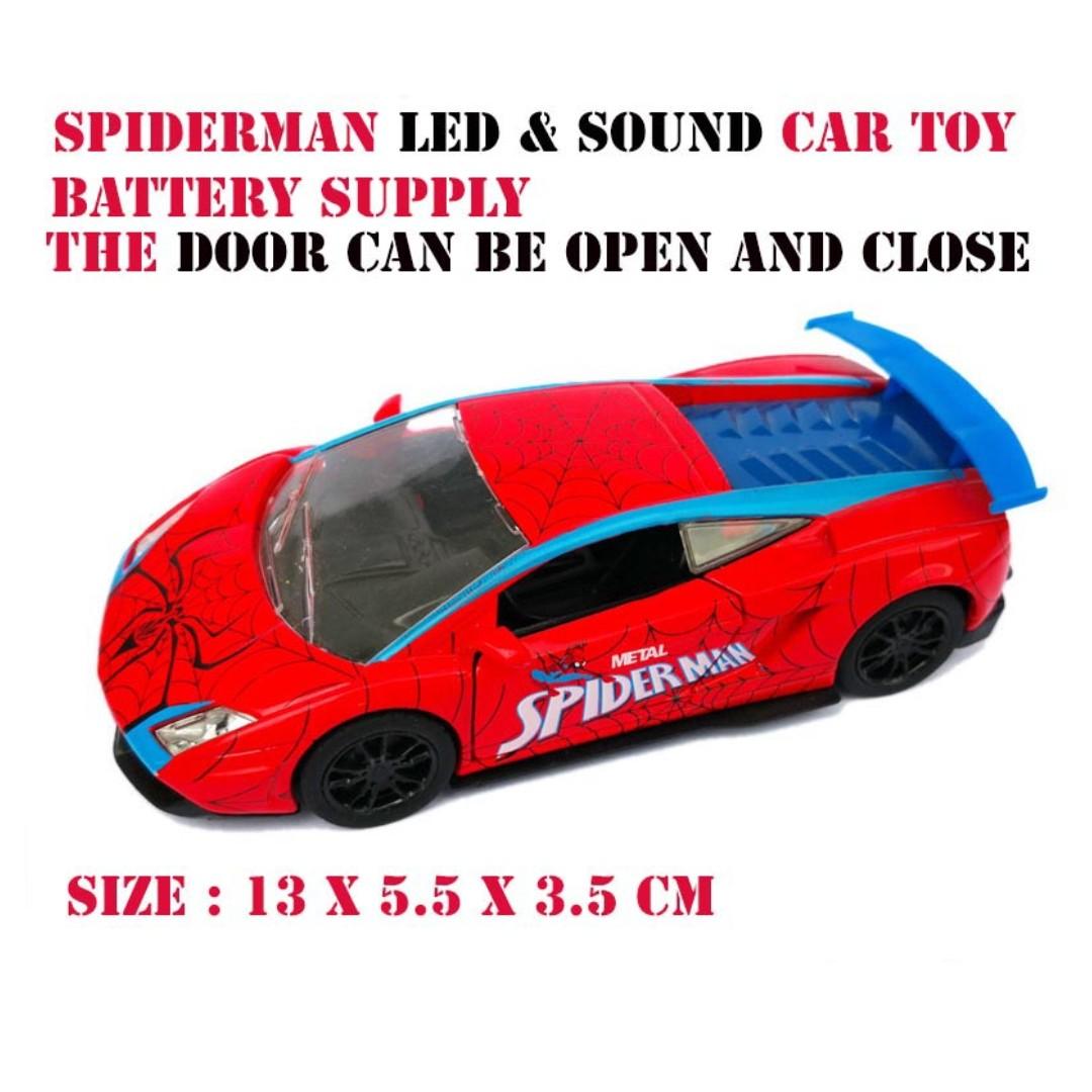 Cute Spiderman Lamborghini Car Toy Car Decoration/Cake Decoration/Kid  Toys(Led Light and Sound Effect), Hobbies & Toys, Collectibles &  Memorabilia, Fan Merchandise on Carousell