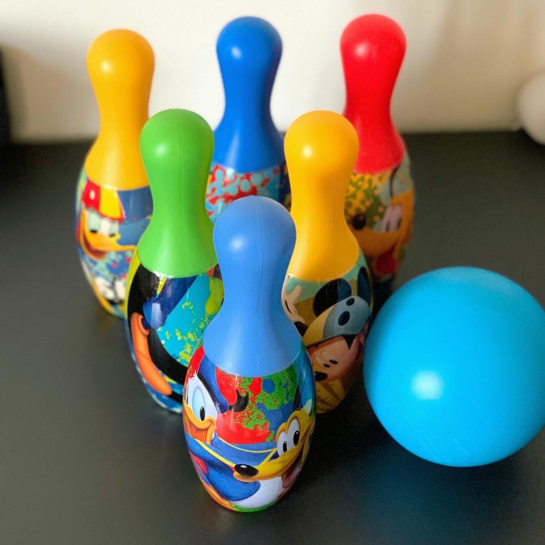 Disney Mickey Mouse Kids Bowling Set Toy, Hobbies & Toys, Toys & Games