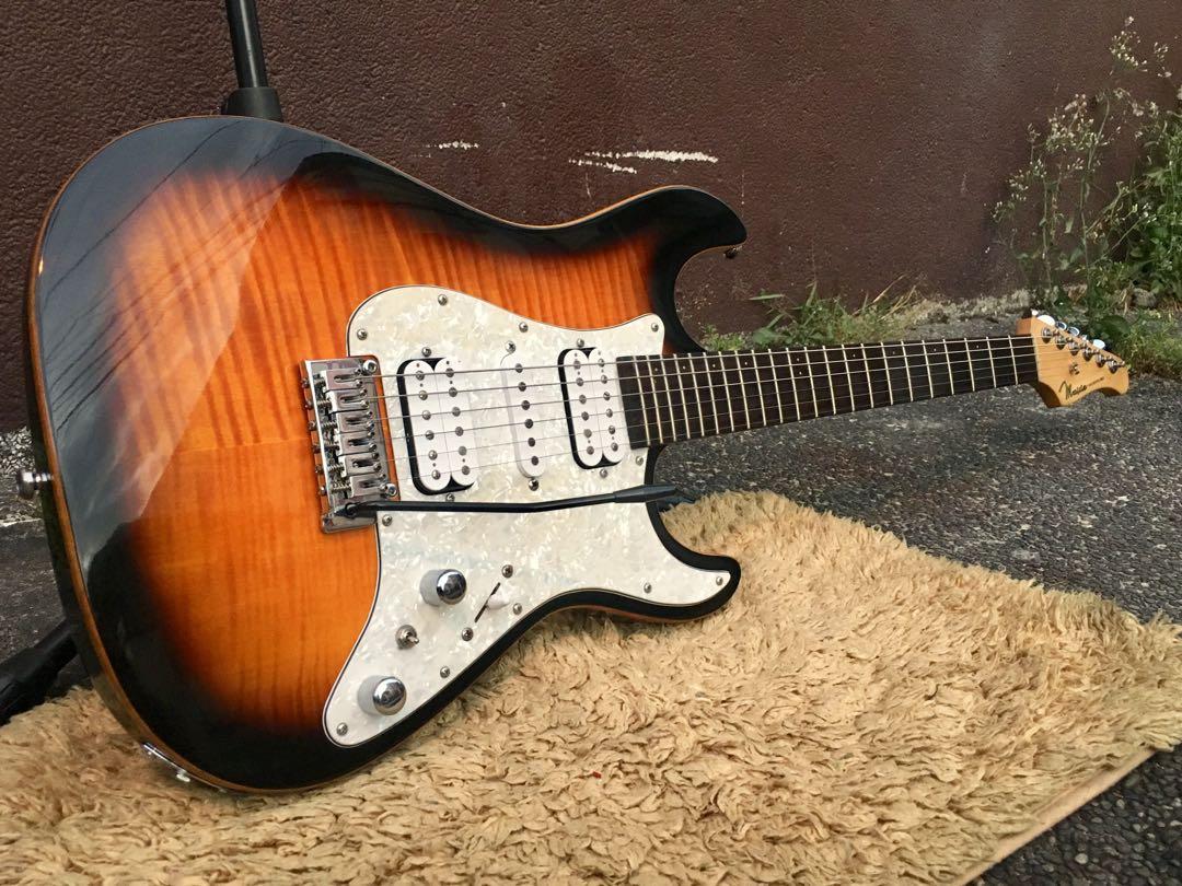 Electric Guitar 2011 Mavis MST600, Coil split, 13 way pickup selector