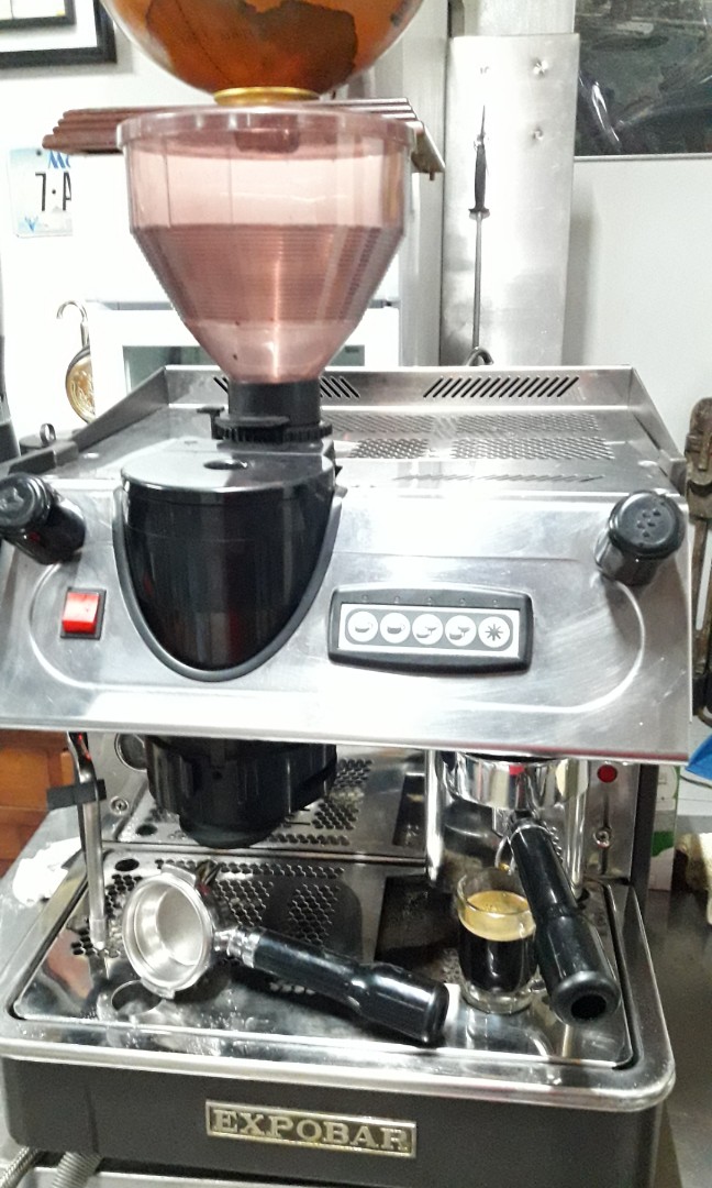 Expobar Espresso Machine with Built in Grinder, TV & Home Appliances