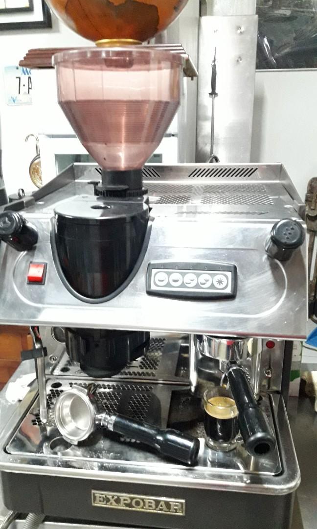 Expobar Espresso Machine with Built in Grinder, TV & Home Appliances